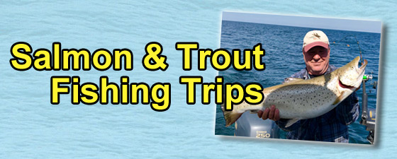 Michigan Fishing Trips - Salmon & Trout Fishing Trips - GET OUR CHARTER RATES