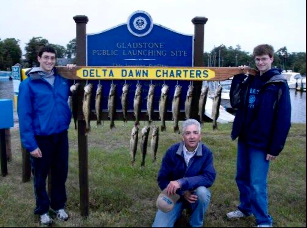 Gladstone Walleye Charters Escanaba MI