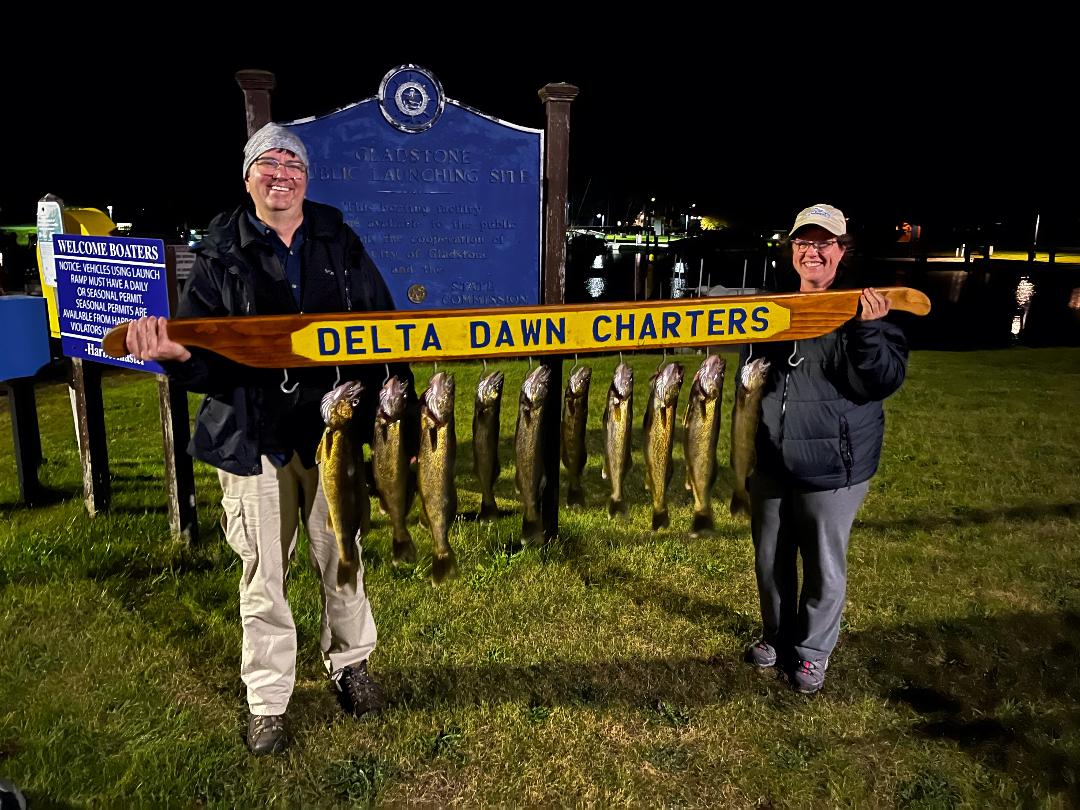 Gladstone Walleye Charters Escanaba MI