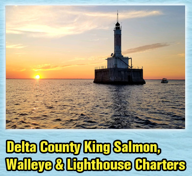 Delta County King Salmon Charters Lake Michigan Fishing Charters